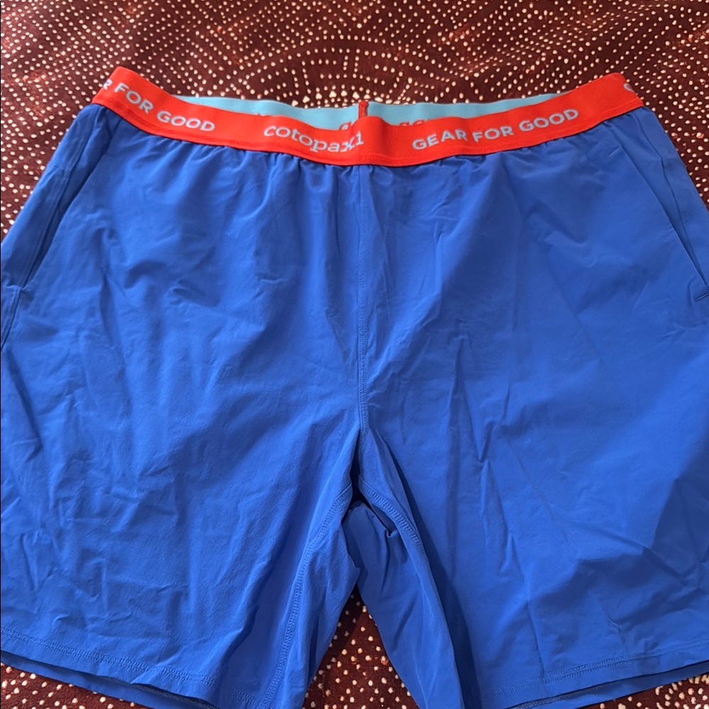 Cotopaxi Blue Athletic Shorts